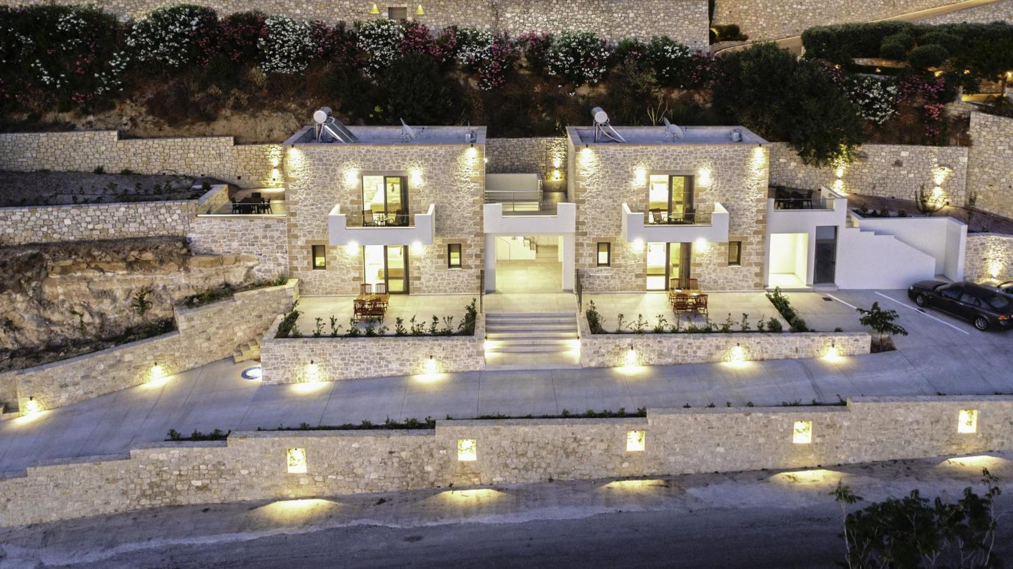 Studios Rosmari Agioi Pantes  ภายนอก รูปภาพ