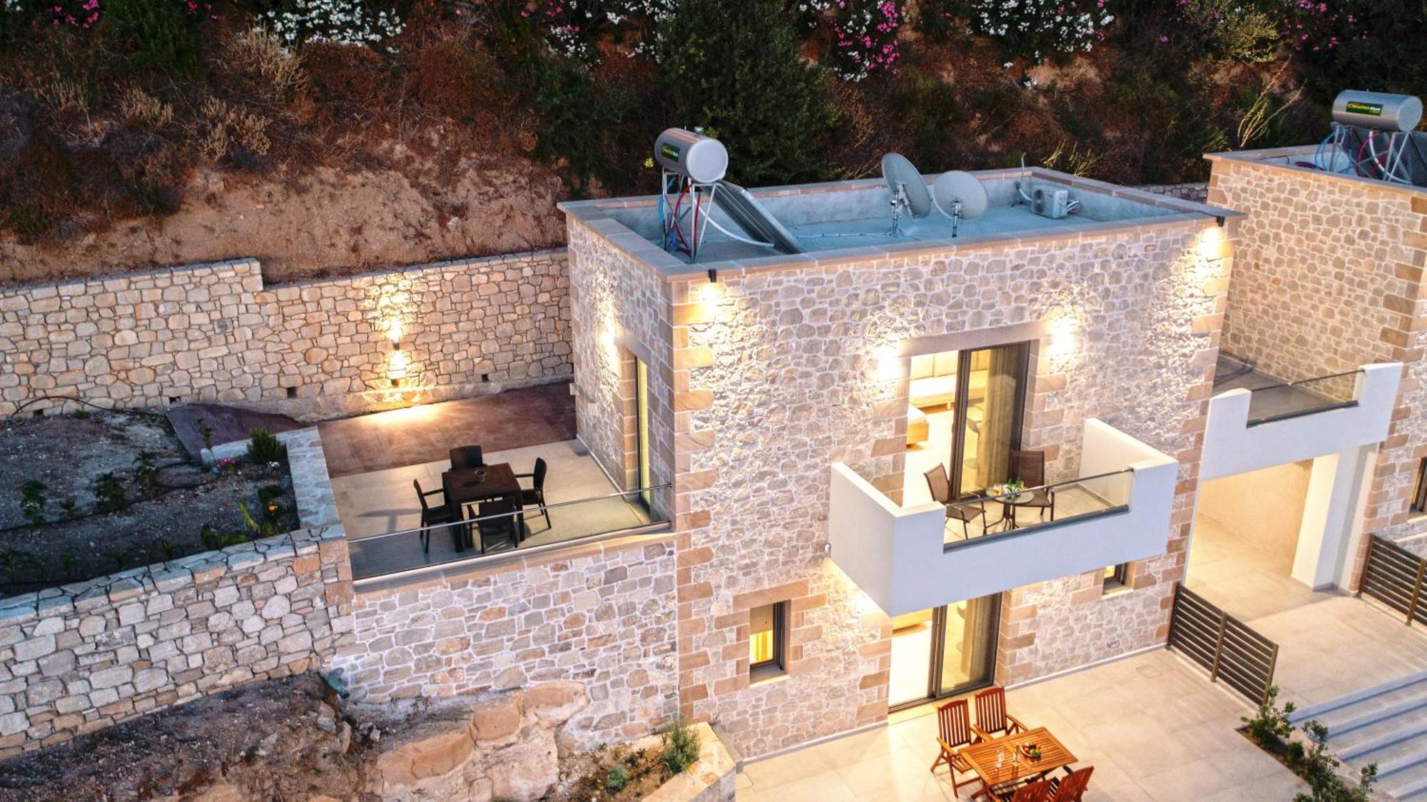 Studios Rosmari Agioi Pantes  ภายนอก รูปภาพ